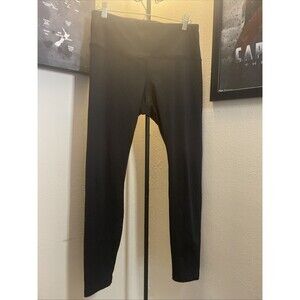90 DEGREES Leggings Women's Size L Active Workout Running Yoga Black